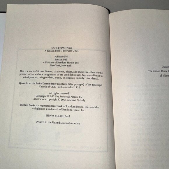 Lot 5 Mrs. Murphy Mystery by Rita Mae Brown & Sneaky Pie Brown Hardcover Novel - Picture 15 of 16